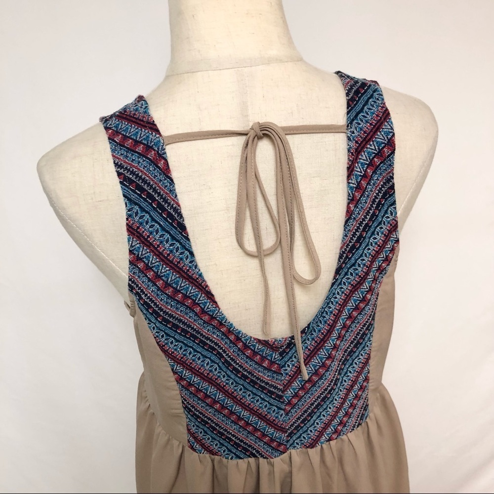 Umgee Embroidered Boho Hippie Dress Sz L - Picture 7 of 9